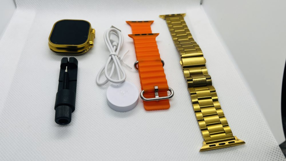 King Ultra 49MM Golden Smart Watch - Image 2