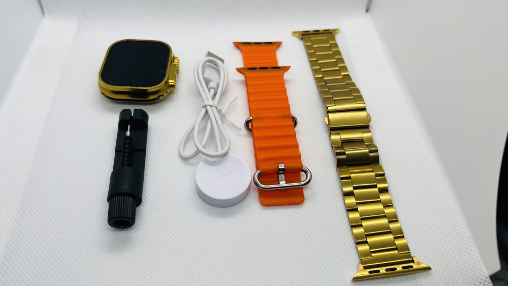 King Ultra 49MM Golden Smart Watch - Image 3